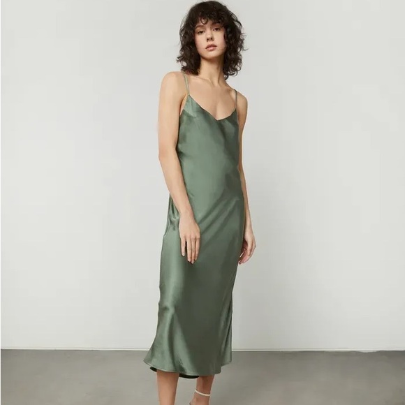 Oak & Fort Slip Dress - Picture 1 of 3